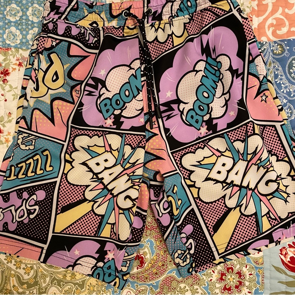 Oh Snap! Comic Inspired Shorts